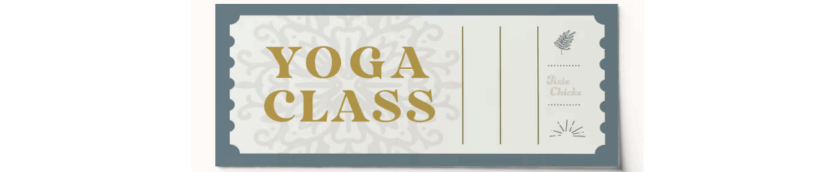 yoga ticket